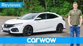 Honda Civic 2018 indepth review  carwow Reviews [upl. by Merrel792]