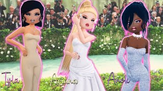 RECREATING 2024 MET GALA OUTFITS IN DRESS TO IMPRESS [upl. by Fesoj405]