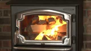 Wood Burning Stove amp Fireplace Insert  Atlanta How to start a fire in your wood stove [upl. by Blim477]