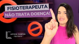 Fisioterapia não trata doença trata disfunção [upl. by Aihselat504]