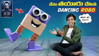 I Made A Smallest 3D Printed Robo  Telugu Experiments  DIY Otto Robot  Robot Making In Telugu [upl. by Meelas]