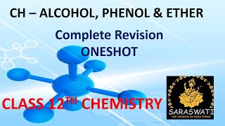 Complete Revision of Organic chapter Alcohol phenol and ether for CBSE board in one shotClass 12th [upl. by Ociral]