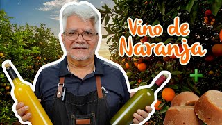 Vino de Naranja Paso a paso  cómo hacer VINO de NARANJA  Receta original Vino con 2 ingredientes [upl. by Minny]