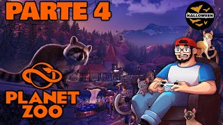 LLEGAN MAS ESPANTOS  Planet Zoo Halloween Parte 4 [upl. by Qulllon993]