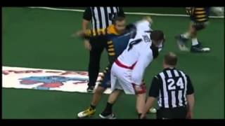 Andrew Suiter  Geoff Snider FIGHT NLL [upl. by Power]