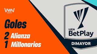 Alianza FC vs Millonarios goles  Liga BetPlay Dimayor 2024 2  Fecha 3 [upl. by Innavoeg]