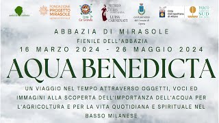 Mostra AQUA BENEDICTA  trailer [upl. by Annam303]