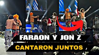 FARAON ROMPIO EN CONCIERTO JUNTO A JON Z all music fesd [upl. by Newcomb]