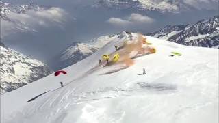 Speed Flying au MontBlanc  Apocalypse Snow Officiel [upl. by Teahan]