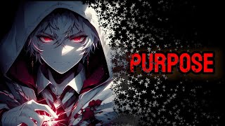 Nightcore  Purpose Lyrics  Copyright Free [upl. by Eidualc]