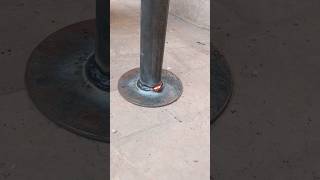 Welders tricks for strong fabrication welded joints on thin pipes and steel plates youtubeshorts [upl. by Nylrak719]