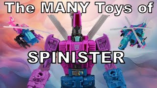 The MANY Toys of Spinister  The Action Figure History of the Decepticon Double Target Master [upl. by Babita240]