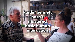 Kaitlin Bennett Is STILL Really Bad At Talking To People [upl. by Keemahs]