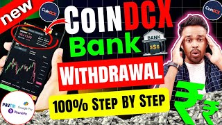 coindcx withdrawal to bank account  coindcx se withdrawal kaise kare  coindcx withdrawal coindcx [upl. by Aniret]