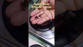 How to make Annatto Oil satisfyingvideos healthyfood [upl. by Cross]