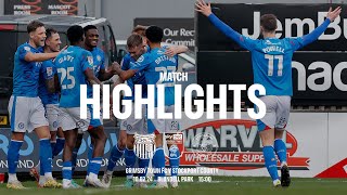 Grimsby Town Vs Stockport County  Match Highlights  100224 [upl. by Lemert665]