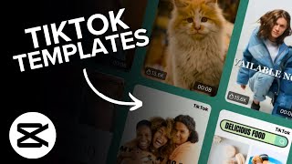 How to Use TikTok Templates in CapCut PC [upl. by Bearnard]