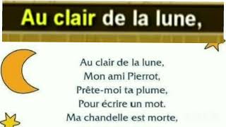 ChansonAu clair de la lunemon ami pierrot [upl. by Jeavons]