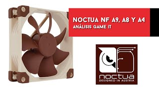 Ventiladores Noctua NF A9 NF A8 y NF A4 5V [upl. by Zaragoza]