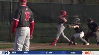 Central Catholic Baseball Earns First Win of Season at St Francis [upl. by Hoban]