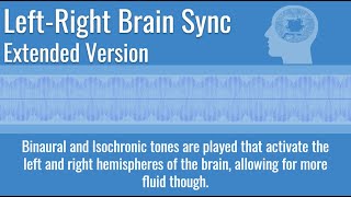 Hemi Sync Extended  Increase flowstate  Theta Binaural and Isochronic Beats  Frequency Tuning [upl. by Nylaf]