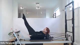 Intermediate Stott Pilates Reformer Flow Class [upl. by Niwrud]