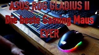 Asus ROG Gladius 2  Pro Gaming Maus Testsieger  Aura Sync  TheAskarum [upl. by Arikehs769]