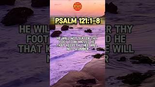 READING AUDIO KJV  BIBLE VERSE KJV  PSALM 12118 [upl. by Reffinnej146]