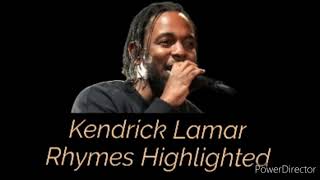 Control  Kendrick Lamar Rhymes Highlighted [upl. by Atalaya]