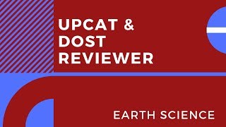 UPCAT amp DOST Examination Reviewer EARTH SCIENCE [upl. by Caves]