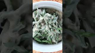 How To Make Crockpot Green Bean Casserole with Fresh Green Beans [upl. by Nevs]