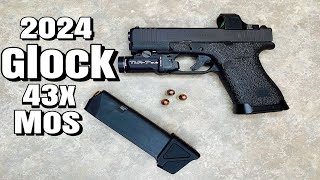 GLOCK 43X MOS  UNBOXING amp REVIEW  Streamlight TLR7 Sub [upl. by Tarra46]