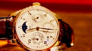 Review IWC Portugieser Perpetual Calendar IW503302 [upl. by Ativahs]