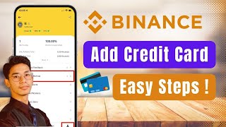 How to Add Credit Card on Binance  EASY STEPS [upl. by Nylecaj]