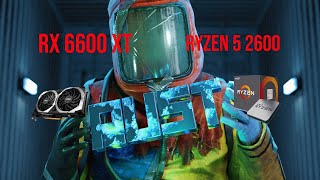 Rust 1080p Benchmark  All settings  Rx 6600 xt Ryzen 5 2600 [upl. by Ronym872]