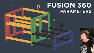 Designing with Global Parameters  A Fusion 360 LongForm Cadventure [upl. by Aroled]