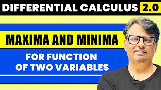 Differential Calculus  Maxima and Minima of Function of Two Variables  By GP Sir [upl. by Ramas]