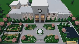 Akademi High School  Roblox Bloxburg  NannoXRoblox [upl. by Wardle]