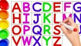 ABC a to z alphabet learn to count one two three 123 123 numbers 1 to 100 counting nursery kid [upl. by Ellerehc]