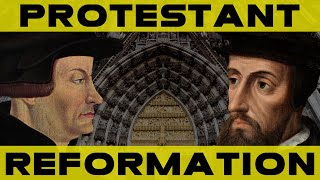 The Protestant Reformation 34  Calvin and Zwingli [upl. by Gniy]