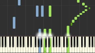 Gnossienne N° 5  Erik Satie Easy piano tutorial [upl. by Cown]