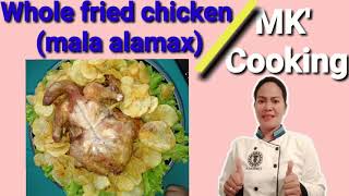 Whole Fried Chicken malaalamaxeasy recipe yummy [upl. by Burchett]