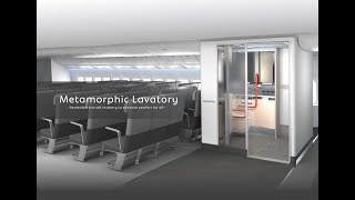 Metamorphic Lavatory Accesible Aircraft Lavatory to Enhance Comfort for All [upl. by Ainatit]