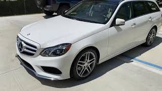 2016 MercedesBenz E350 4MATIC Wagon Walkaround [upl. by Adeuga]