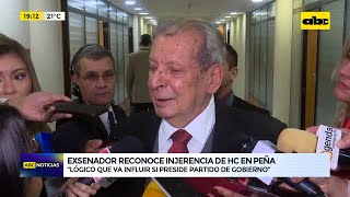 Exsenador Galaverna reconoce que Horacio Cartes influirá en decisiones de Santiago Peña [upl. by Ynes604]