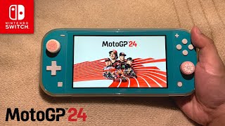 Moto GP24  Nintendo Switch Lite Gameplay [upl. by Willing]