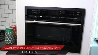 Forno FMWDR309324BLK  24″ Forno Microwave Convection Oven [upl. by Haroppiz623]