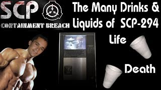 Many Drinks amp Liquids of SCP 294 2  6K Special  SCP Containment Breach [upl. by Uy]