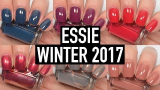 Essie  Winter 2017  Swatch and Review [upl. by Ycniuq]