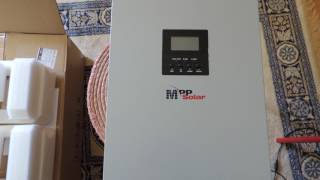 Preview The new MPP Solar inverter PIP5048MS 5000w 48vdc Kabul Afghanistan [upl. by Macilroy]